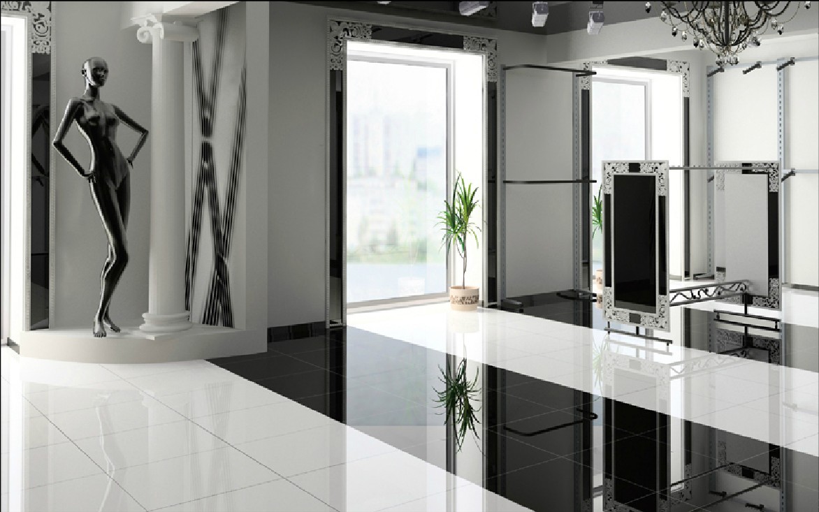 Carrelage salle de bain blanc brillant: carrelage mural faience ...