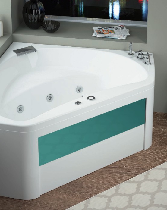 Baignoire balneo et spa carrelage en ligne faiences cuisine ... Décor Balneo Baignoires