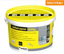 Joint carrelage Poxy : Weber.Epox Easy pour carrelage et pte de verre