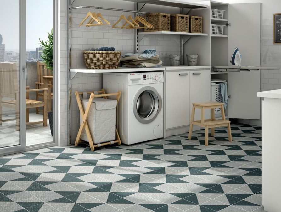 carrelage ciment 15x15 area black et grey r11 equipe ceramicas