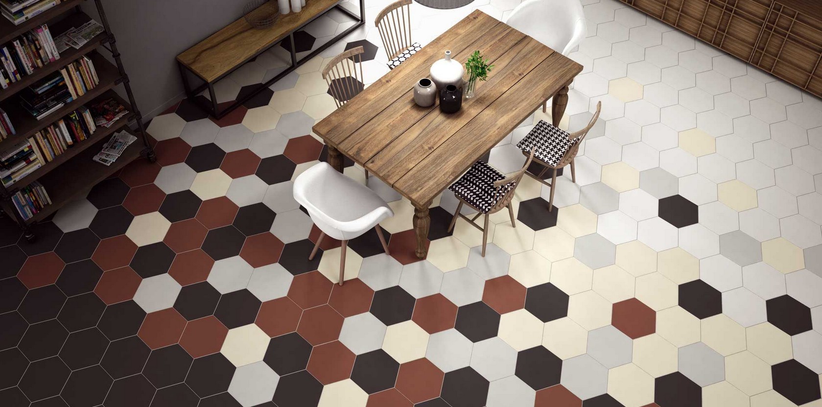 Croisillon en Y pour Carrelage Hexagonal