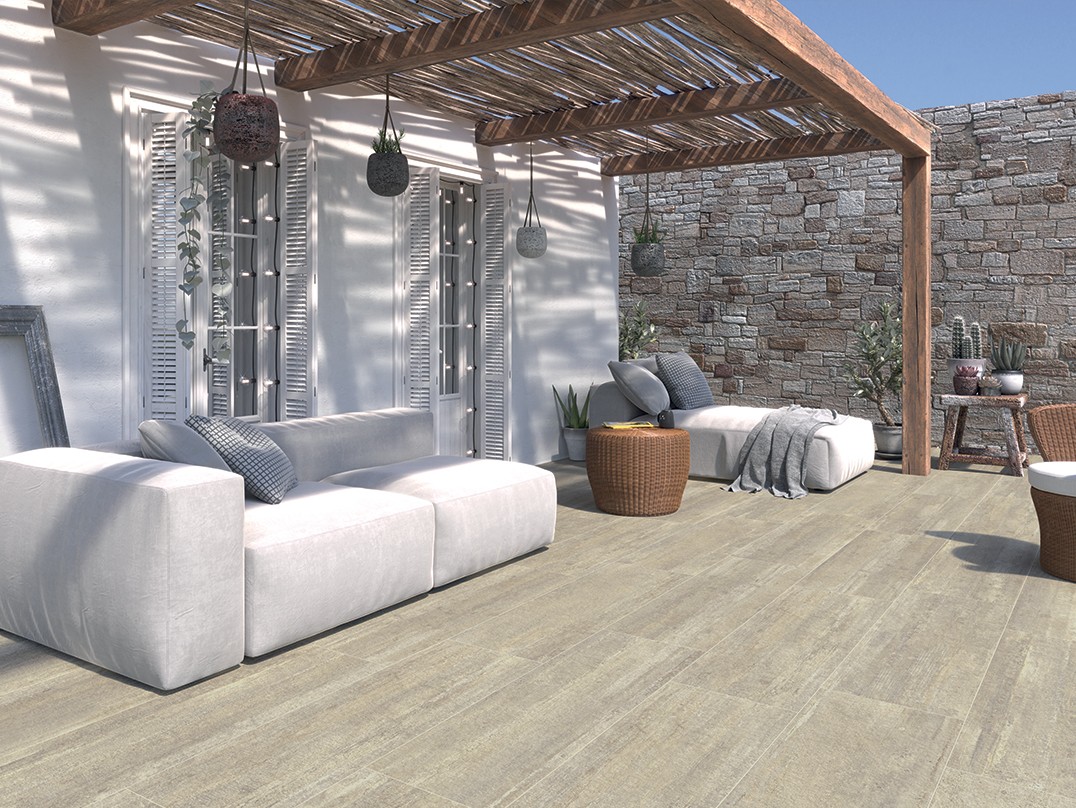 Carrelage forte paisseur 40x120 Deck Castelvetro