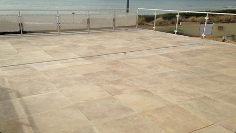 Carrelage 60x60 Absolute Beige R11 A+B+C 20mm d'paisseur 