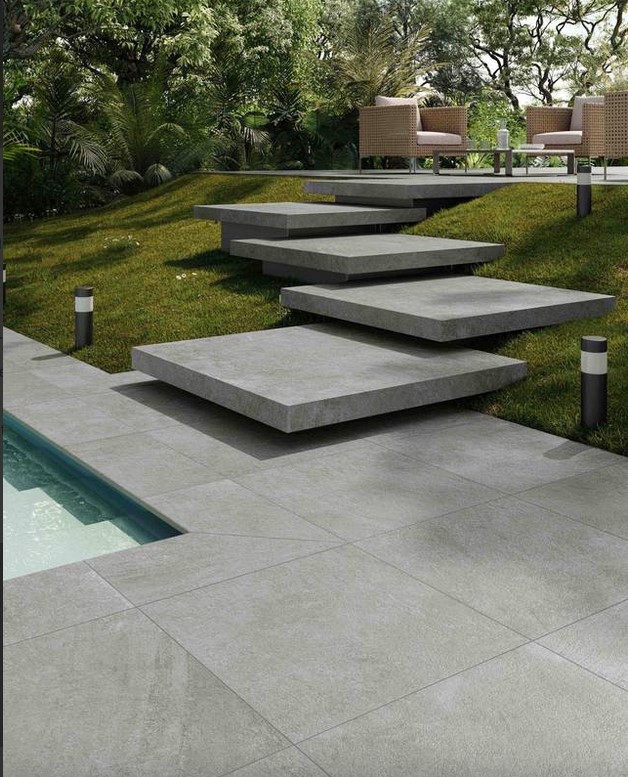 Carrelage sur plot 60x60 20 mm d'paisseur H24 Supergres 